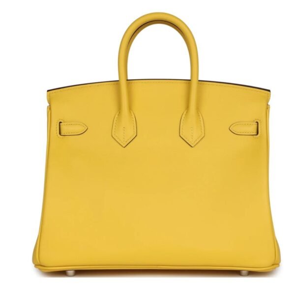 HERMÈS BIRKIN 25 JAUNE DE NAPLES SWIFT PALLADIUM HARDWARE - Image 2