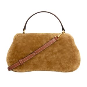 CELINE TEEN CELINE LOLA IN SHEARLING AND CALFSKIN