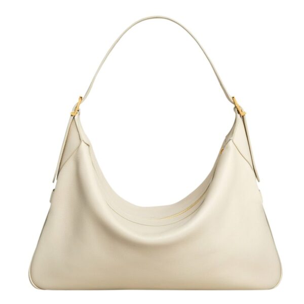 CELINE LARGE ROMY IN SUPPLE GRAINED CALFSKIN LIMESTONE - Image 3