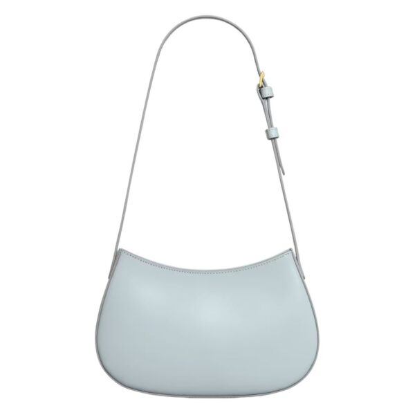 CELINE MEDIUM TILLY BAG IN SHINY CALFSKIN ICE BLUE - Image 3