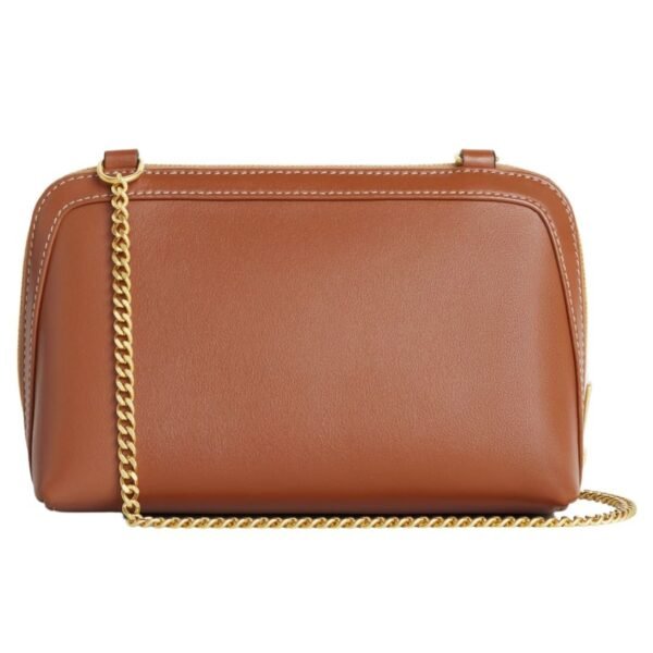 CELINE CLUTCH ON CHAIN CUIR TRIOMPHE IN SMOOTH CALFSKIN - Image 2