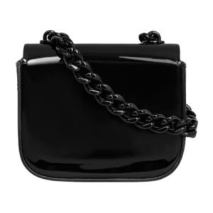 CELINE MINI CHAIN CLAUDE IN PATENT CALFSKIN