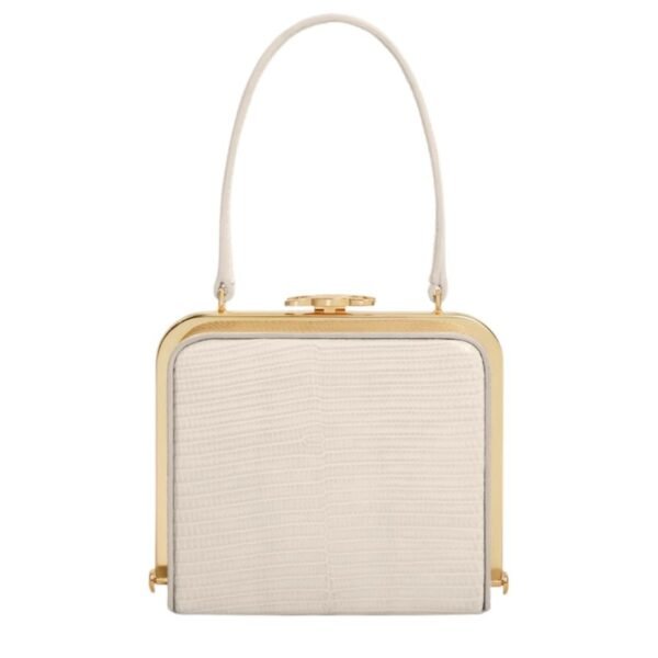 CELINE LANA MINAUDIERE IN LIZARD PALE BEIGE - Image 2