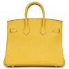 HERMÈS BIRKIN 25 JAUNE DE NAPLES SWIFT PALLADIUM HARDWARE (Copy) - Image 2