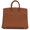 HERMÈS BIRKIN 25 GOLD TOGO GOLD HARDWARE - Image 2