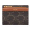 CELINE COMPACT WALLET WITH COIN TRIOMPHE IN CANVAS - Image 2