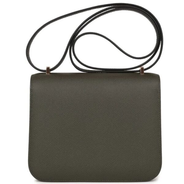 HERMÈS CONSTANCE 18 VERT DE GRIS EPSOM ROSE GOLD HARDWARE - Image 2