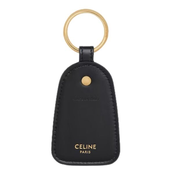 CELINE KEY HOLDER IN TRIOMPHE CANVAS AND CALFSKIN - Image 2