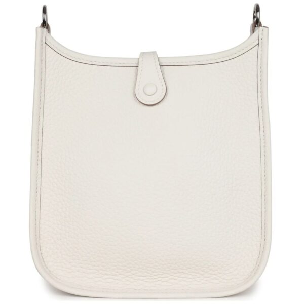 HERMÈS EVELYNE TPM GRIS PALE CLEMENCE PALLADIUM HARDWARE - Image 2