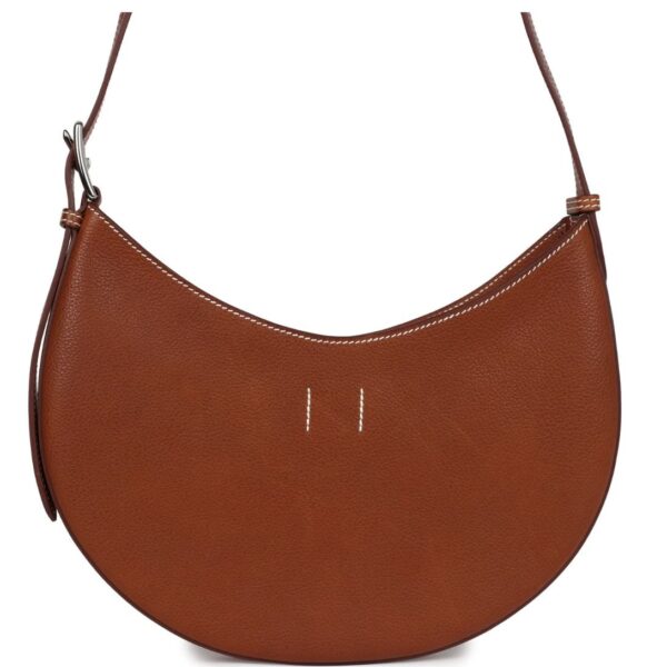 HERMÈS P'TIT ARCON BAG FAUVE BARENIA FAUBOURG PALLADIUM HARDWARE - Image 2