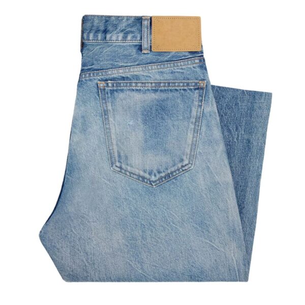 CELINE KURT JEANS IN SUMMER DAZED WASH DENIM - Image 2