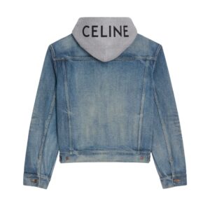 CELINE TRUCKER JACKET IN UNION WASH DENIM