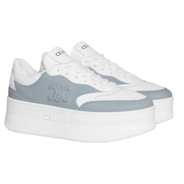 CELINE BLOCK SNEAKER WITH TRIOMPHE IN CALFSKIN - Image 2