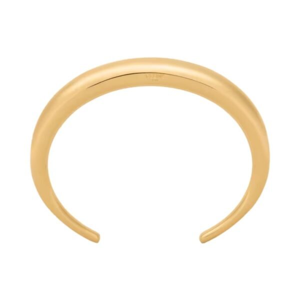 CELINE FORMES ABSTRAITES CUFF IN BRASS WITH GOLD FINISH - Image 2