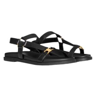CELINE MAUD SANDAL WITH TRIOMPHE IN CALFSKIN