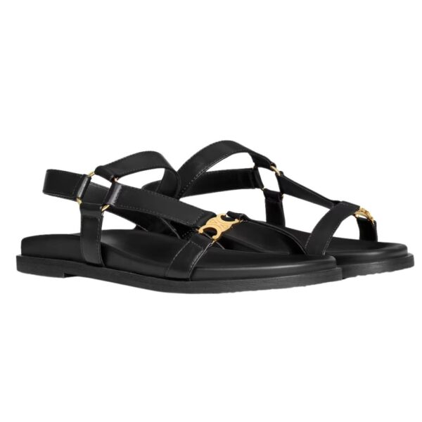 CELINE MAUD SANDAL WITH TRIOMPHE IN CALFSKIN - Image 2