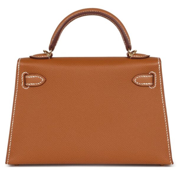 HERMÈS KELLY SELLIER 20 GOLD EPSOM GOLD HARDWARE - Image 2