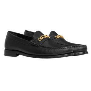 CELINE LUCO TRIOMPHE CHAIN LOAFER IN CALFSKIN