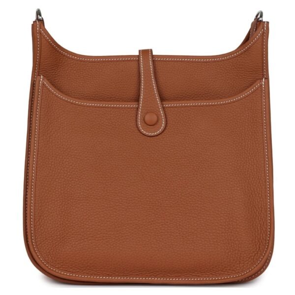 HERMÈS EVELYNE III PM GOLD CLEMENCE PALLADIUM HARDWARE - Image 2
