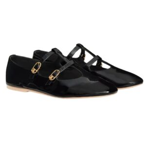 CELINE LES BALLERINES BABIES IN PATENT CALFSKIN