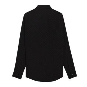 CELINE LOOSE SHIRT IN PRINTED CRÊPE DE CHINE