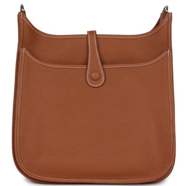 HERMÈS EVELYNE III PM GOLD CLEMENCE PALLADIUM HARDWARE - Image 2
