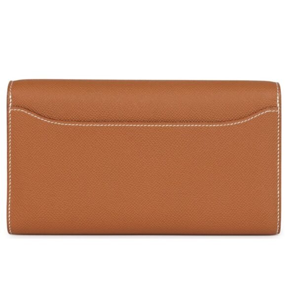 HERMÈS CONSTANCE WALLET TO GO GOLD EPSOM GOLD HARDWARE - Image 2