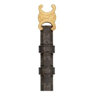 CELINE SMALL TRIOMPHE BELT IN TRIOMPHE CANVAS