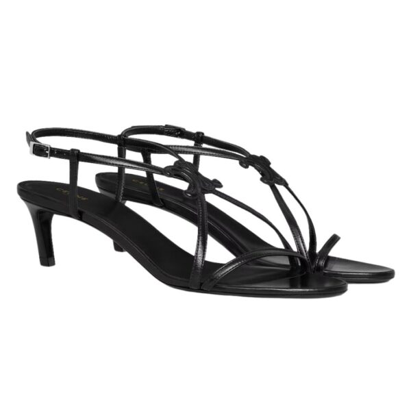 CELINE CUIR TRIOMPHE SANDAL IN LAMBSKIN - Image 2