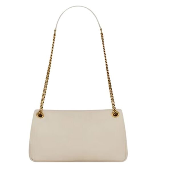 SAINT LAURENT CALYPSO SMALL IN PLUNGED LAMBSKIN - Image 2