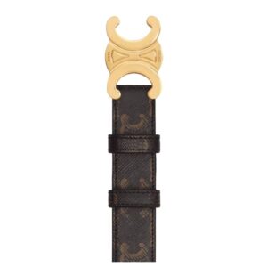 CELINE MEDIUM TRIOMPHE BELT IN TRIOMPHE CANVAS