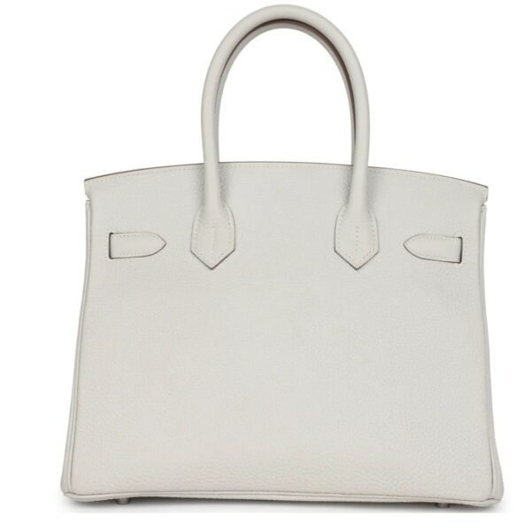 HERMÈS BIRKIN 30 GRIS PALE TOGO PALLADIUM HARDWARE - Image 2
