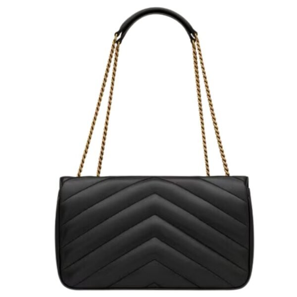 SAINT LAURENT LOULOU MEDIUM IN MATELASSÉ LAMBSKIN - Image 2