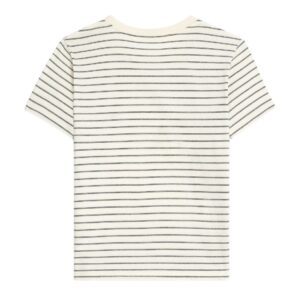 CELINE TRIOMPHE REGULAR T SHIRT IN STRIPED JERSEY