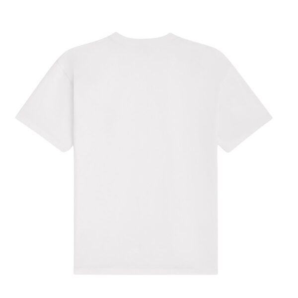 CELINE TRIOMPHE LOOSE T SHIRT IN COTTON JERSEY OFF WHITE-BLACK - Image 5