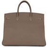 HERMÈS BIRKIN 40 ETOUPE TOGO GOLD HARDWARE - Image 2