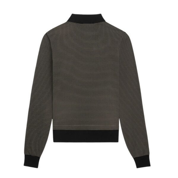 CELINE TRIOMPHE POLO SHIRT IN STRIPED JERSEY - Image 2