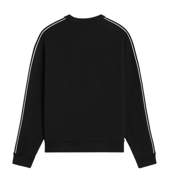 CELINE LOOSE SWEATSHIRT IN COTTON FLEECE BLACK - Image 3