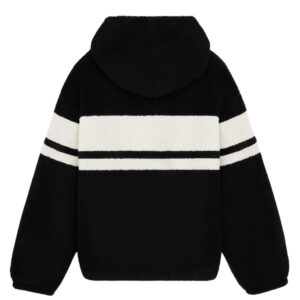 CELINE HOODED JACKET IN JERSEY FLEECE