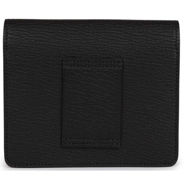 HERMÈS ROULIS SLIM WALLET BLACK CHEVRE MYSORE PALLADIUM HARDWARE - Image 2
