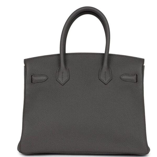 HERMÈS BIRKIN 30 ETAIN TOGO ROSE GOLD HARDWARE - Image 2
