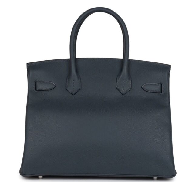 HERMÈS BIRKIN 30 GRIS MISTY EPSOM PALLADIUM HARDWARE - Image 2