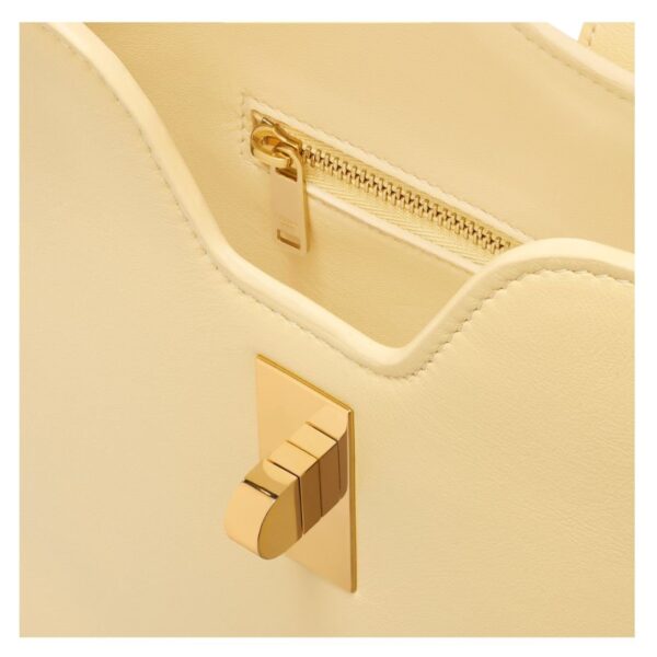 CELINE SMALL CAMILLE 16 SOFT BAG IN SMOOTH CALFSKIN SPRING YELLOW - Image 9