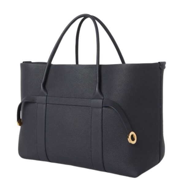 LORO PIANA LARGE GHIERA SHOPPER BLUE NAVY - Image 5
