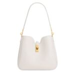 CELINE SMALL CAMILLE 16 SOFT BAG IN SMOOTH CALFSKIN RICE
