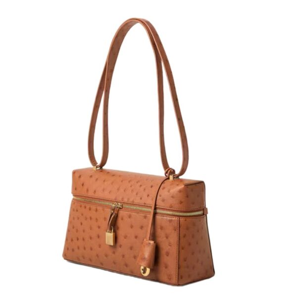 LORO PIANA EXTRA BAG L27 COGNAC - Image 6