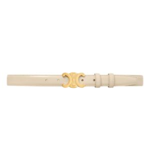 CELINE MEDIUM TRIOMPHE BELT IN TAURILLON LEATHER PAMPA