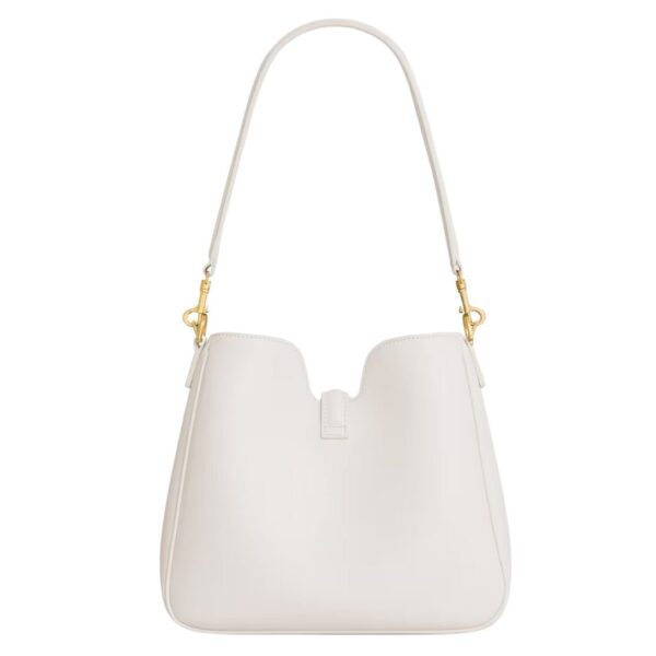 CELINE SMALL CAMILLE 16 SOFT BAG IN SMOOTH CALFSKIN RICE - Image 7