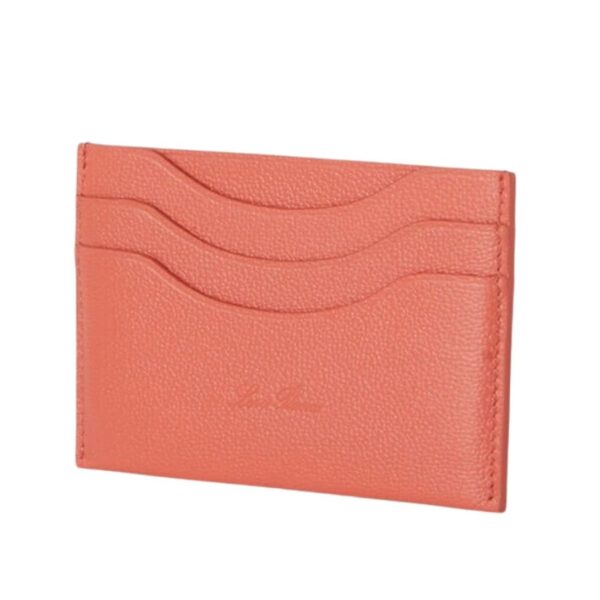LORO PIANA EXTRA CARD HOLDER CORAL FICTION - Image 8