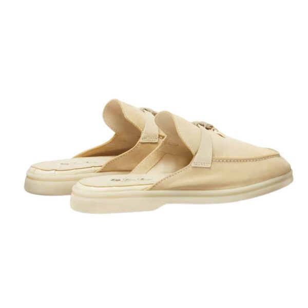 LORO PIANA CHARMS WALK BABOUCHE LOAFER BUTTER - Image 7